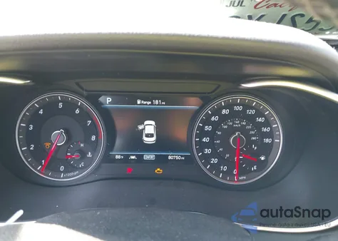 2021 Genesis G70 2.0T Rwd из США, поврежденный, VIN KMTG44LA2MU067052